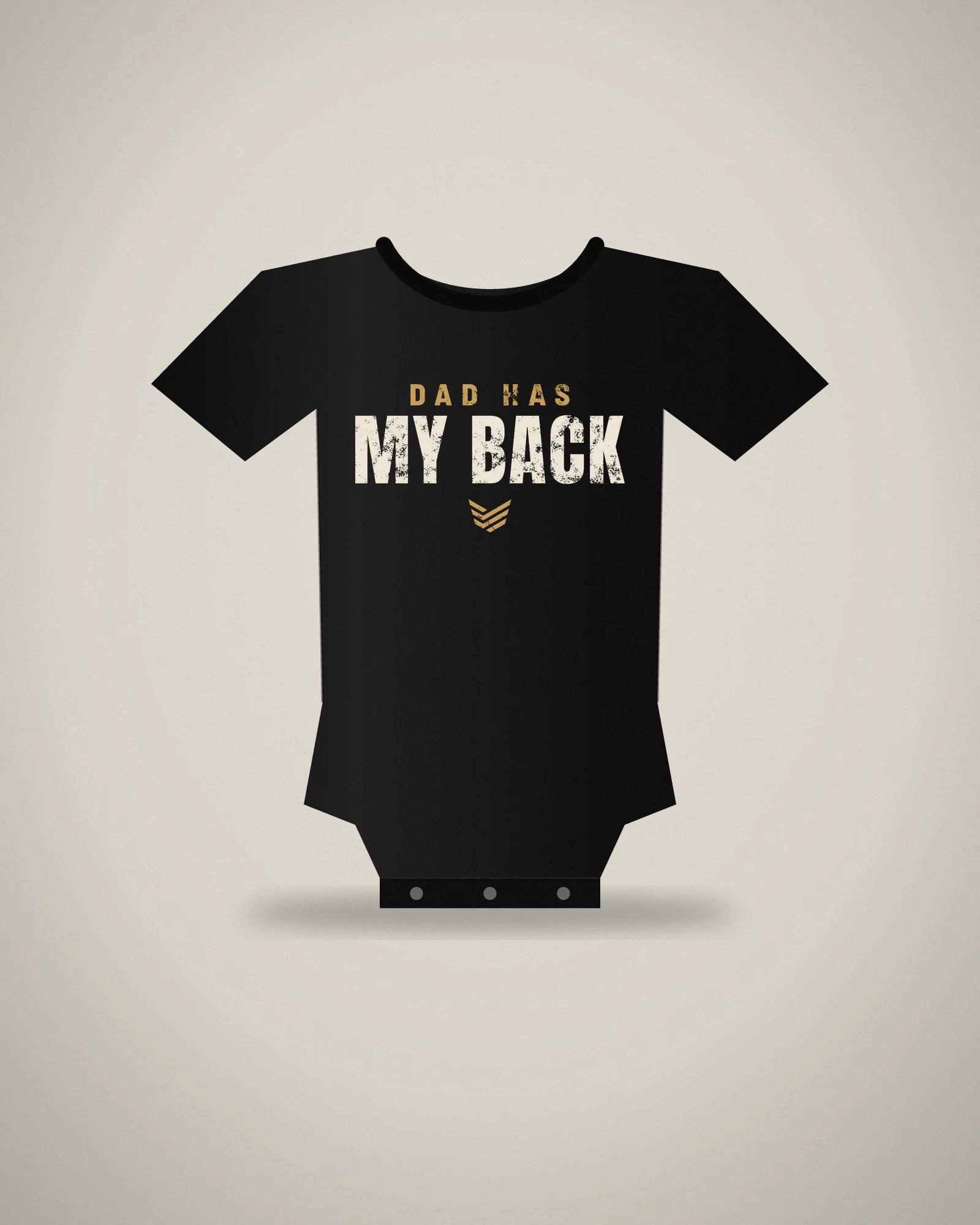 Dad Has My Back Onesie