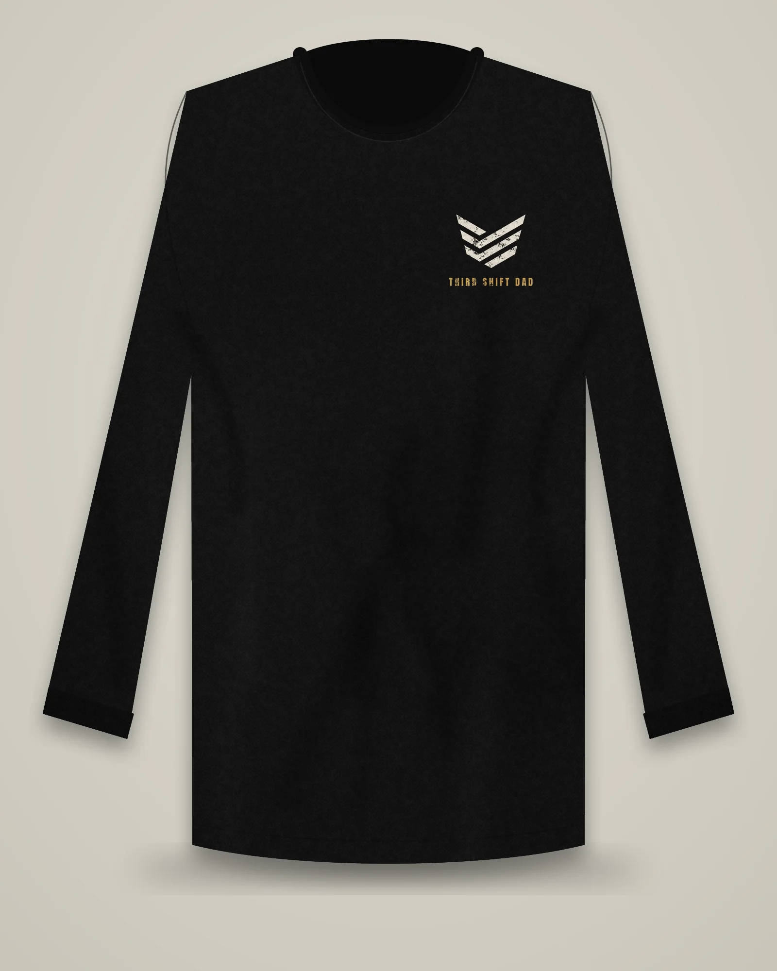 The Dad Code Long Sleeve, Black