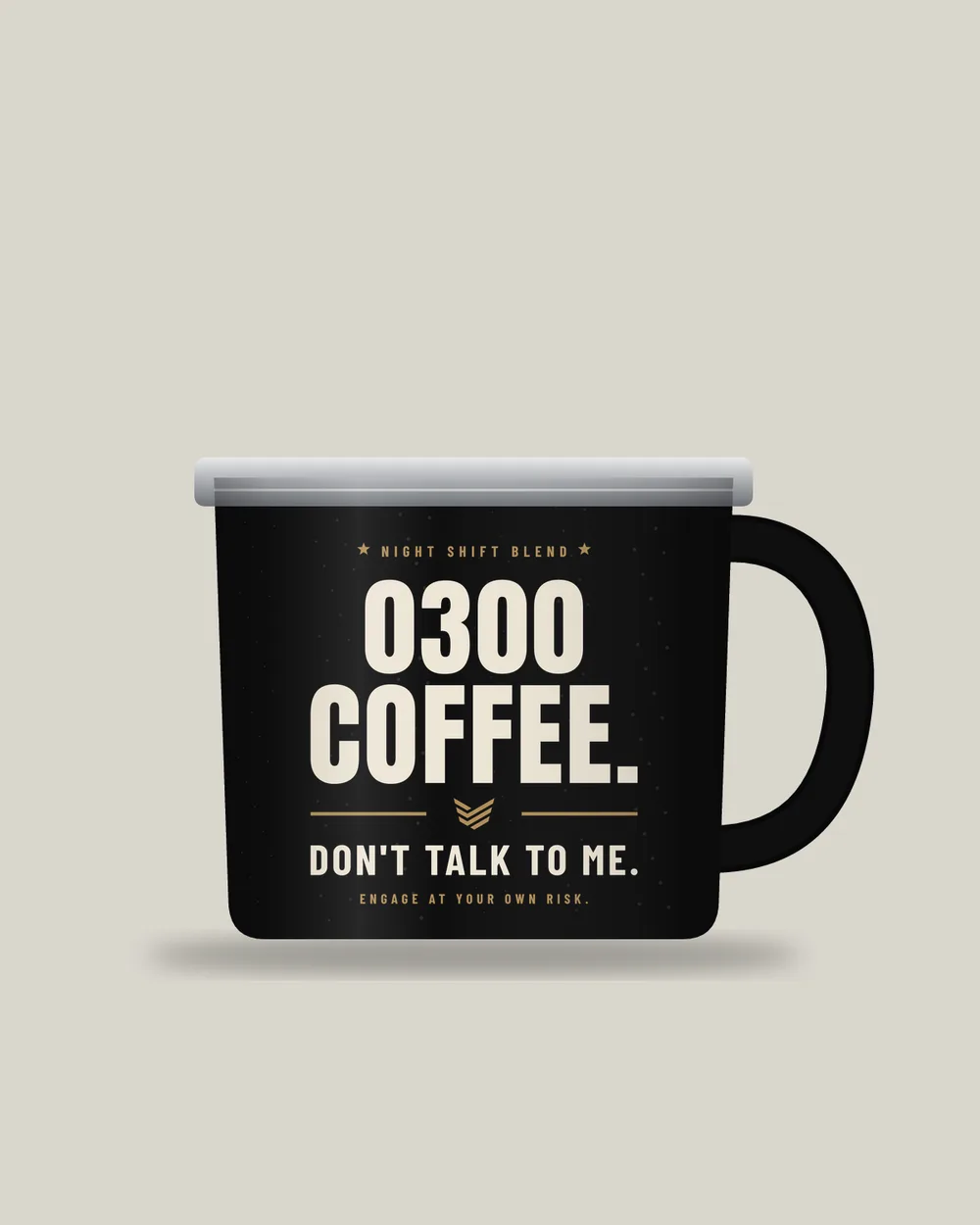 0300 Coffee Camp Mug, White, view 3