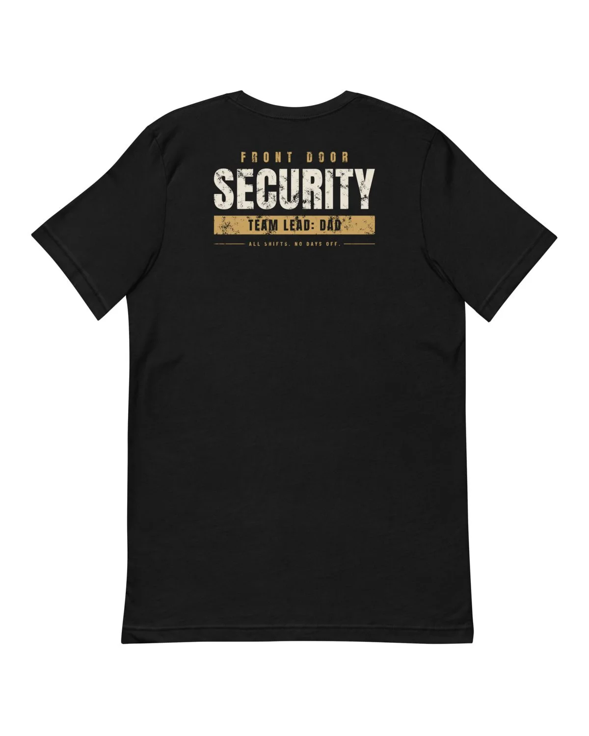 Front Door Security Tee, Black