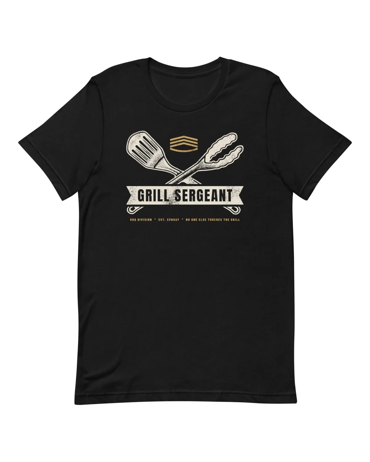 Grill Sergeant Tee, Black