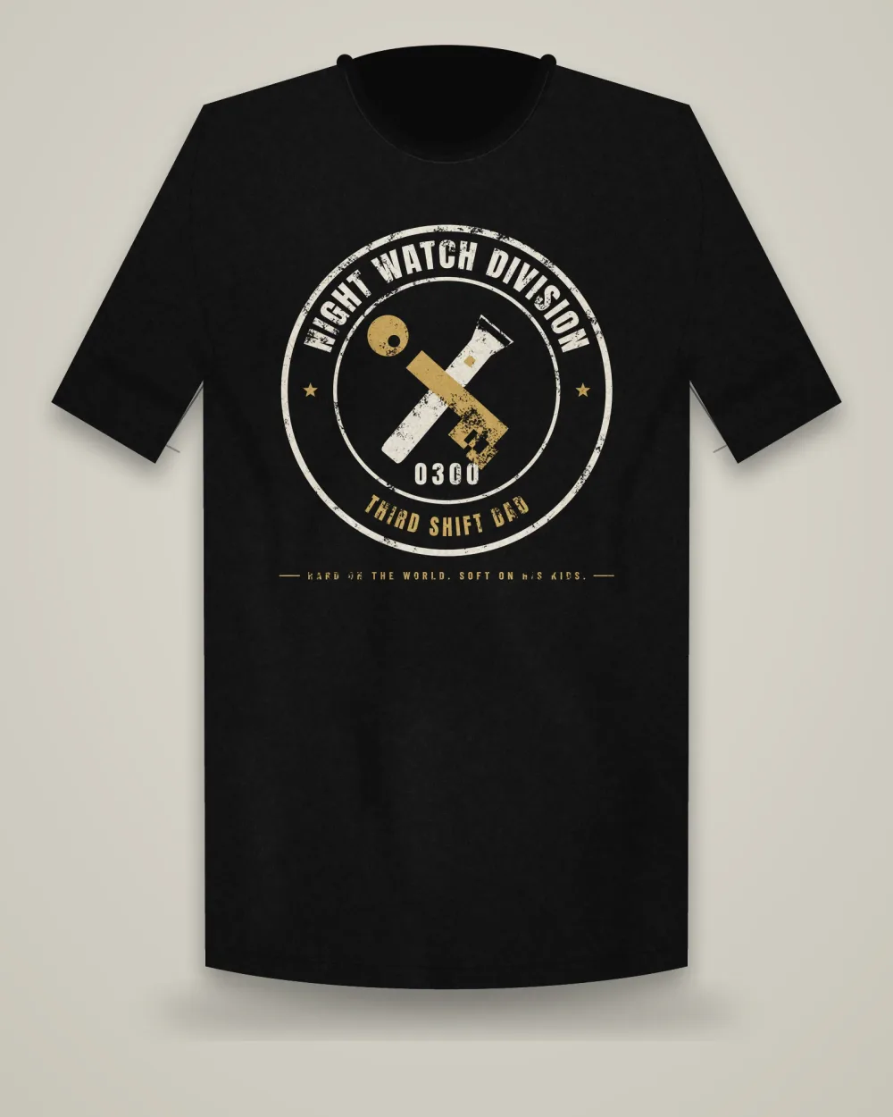 Night Watch Division Tee, Black, view 3
