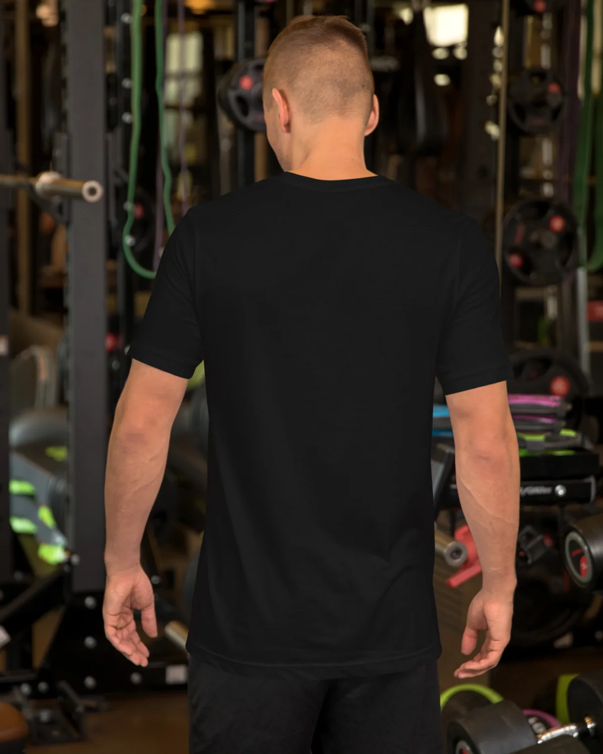 Off Duty. Still On Watch. Tee, Black, view 3